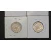 Image 6 : 1952, 1952-D, 1959, 1960-D 90% Silver Washington Quarters - Face Value: $1.00
