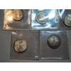 Image 11 : x5 German 1 Mark Coins - 90% Silver Total ASW: 0.803 oz