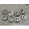 Image 1 : 90% Silver U.S. Quarters - FV $2.00 - Various Years
