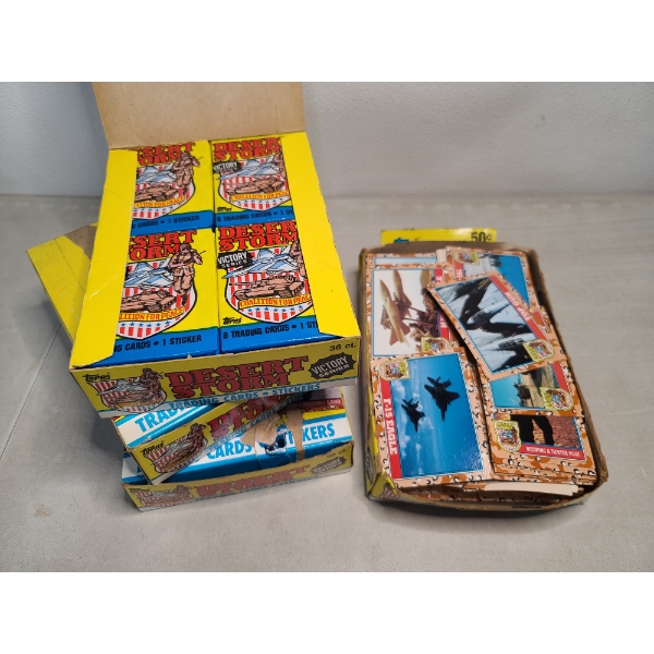 Dessert Storm Trading Cards - 3 Sealed Boxes & 1 Opened!