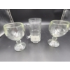 Image 1 : 2 Wine Goblets & 1 Beer Mug - 8 inches & 7.5 inches 
