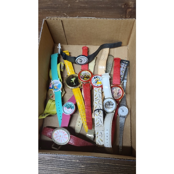 Lot Of Assorted Wrist Watches - Condition Unknown 