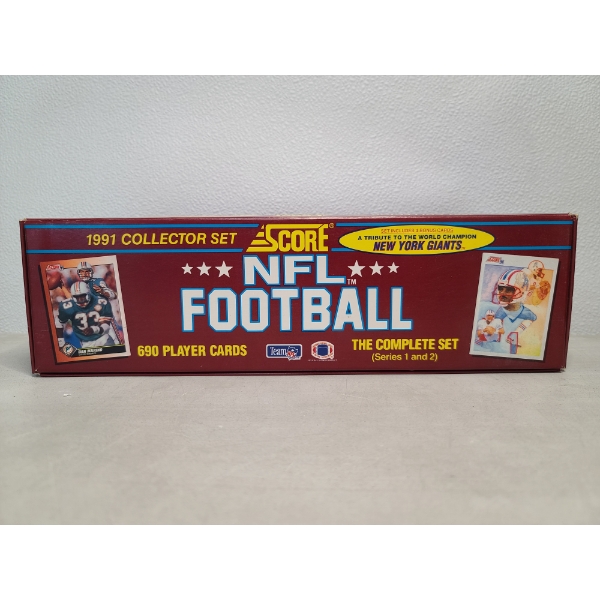 1991 Score NFL Football Collector Set