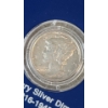 Image 12 : Beautiful United States Silver Collection Display Including Barber Silver Quarter & Dime