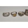 Image 2 : Assorted Sterling Silver Rings - Total Weight: 28.0g