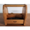 Image 4 : Vintage Esquire Footman Deluxe Shoe Shine Box & Metal Shoe Stretchers