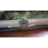 Image 4 : Antique RPOG Reverse Painted On Glass - United States Capital - Framed Nicely - Real Gem Here