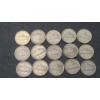Image 4 : Years 1943, 1944, 1945 35% Silver Jefferson Wartime Nickels - Face Value: $0.75