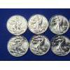 Image 2 : Lot of (10) 1/10th troy oz Walking Liberty Silver Rounds .999 Silver - 1 oz Silver Total!
