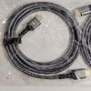 Image 2 : Two 8K HDMI Cables plus a Cable Managing Sleeve to Organize Wires