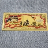 Image 2 : Marine Forces 250th Anniversary Nov 10, 1775 - 2025 ~ Raising Flags ~ 9999 $2 Gold Foil Note ~ MINT