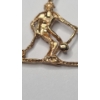 Image 4 : 14K Gold Pendants & Two-Tone Butterfly Studback Earrings - Weight: 1.9g