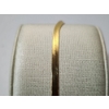 Image 3 : 14K Yellow Gold Herringbone 8" Bracelet TW: 2.9g