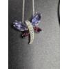 Image 3 : Sterling Silver Group Including 18'' Chain With Dragonfly Total Weight 36.8 Grams