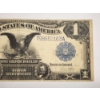 Image 3 : RARE Series of 1899 $1 BLACK EAGLE Silver Certificate Large Size Historic U.S. Currency Note 
