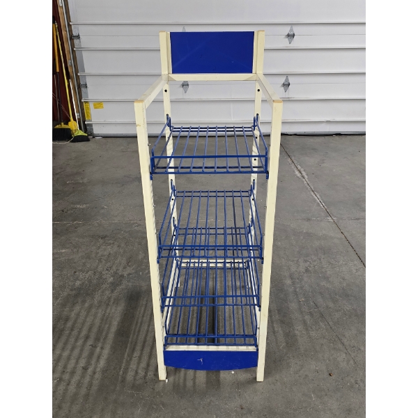Large Heavy Duty Metal Storage Rack with Adjustable Racks Approx. 4ft Tall