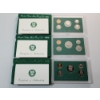 Image 2 : x3 United States Mint Proof Sets: 1994, 1995, 1996 in Original Packaging w/ CoA