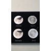 Image 20 : Gods Of Olympus- The Perth Mint Australia 2 Oz 999 Fine Silver 12 Coin Set - 24 Oz Total of Silver