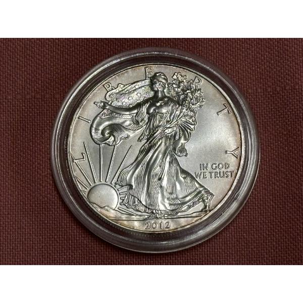 2012 American Silver Eagle - 1Toz .999 Silver