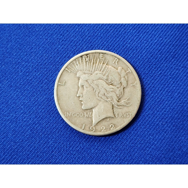 1922-S Silver Peace Dollar