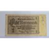 Image 1 : 1937 German 1 Rentenmark Banknote Issued By The Rentenbank In Protective Holder