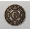 Image 2 : Vintage Canton, OH City Lines Inc Transit Token 