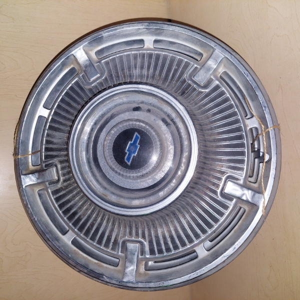 Set Of Four (4) Vintage Chevrolet Hub Caps - See Pics