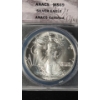 Image 2 : ANACS 1987 MS69 1 oz 999 Fine Silver American Eagle