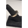 Image 3 : 14K Yellow Gold Aquamarine & Diamond Ring - Size 5 - Weight: 5.2g