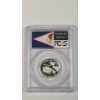 Image 3 : PCGS 2009-S PR70 DCAM U.S. Territory American Samoa 90% Silver Quarter 