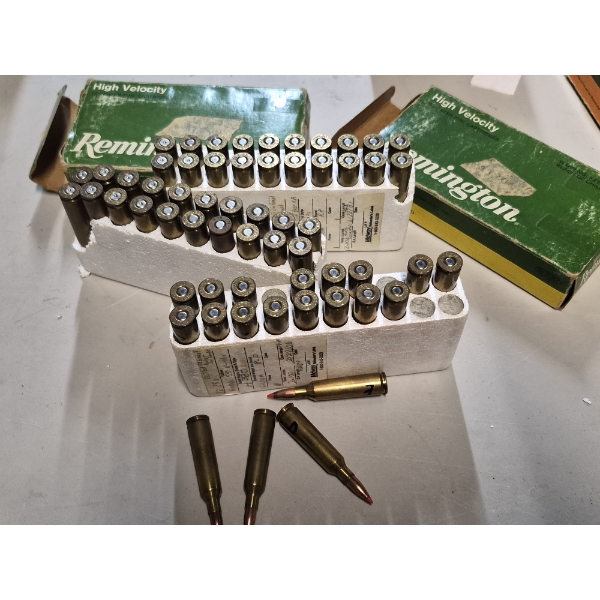 AMMO - REMINGTON 3 Bxs - 22-250 SOFT Pt - 55 Gr BULLETS - R22501 - 60 Count See Pics