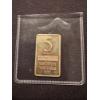 Image 1 : VINTAGE Rare Northwest Territorial Mint 5 Gram .999 Fine Pure Silver Bar - Mint Condition