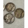 Image 5 : 7 - Hard to Find U.S. Mercury Dimes Including 2 - 1917-S & 1920-D 
