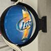 Image 2 : Exceptional Revolving "Miller" Revolving & Illuminated Wall Mount Beer / Bar Sign - FULLY WORKING
