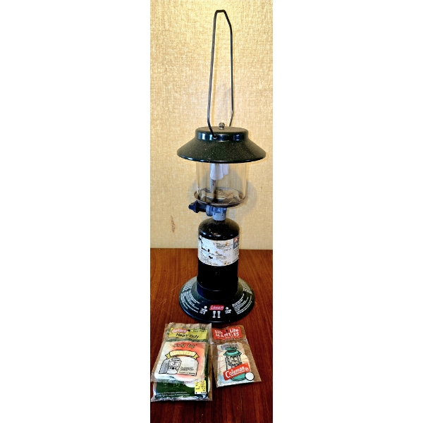 Coleman Propane Lantern with Accessories