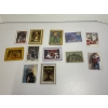 Image 1 : 12 Miscellaneous Trading Cards - Basketball - Soccer - Star Trek - Christmas - NFL Spirit