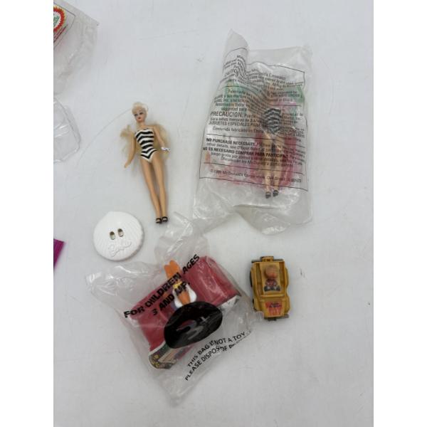 McDonald's Toys - Barbie - one out of package - one in sealed package - 1959 Barbie figurine