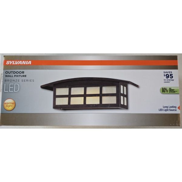 Sylvania Outdoor Wall Lighting Fixture - Bronze - LED