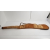 Image 1 : 50" Rare Vintage L.L. Bean Patchwork Suede and Leather Shotgun Case 
