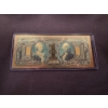 Image 2 : Exceptional $1.00 Educational Note - Gold Back .999 - 24K Bill In Protective Holder - Mint Condition
