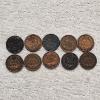 Image 4 : LOT OF 10 UNITED STATES Indian Head Pennies Excellent Condition Various Dates