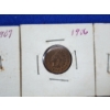 Image 3 : x6 Assorted Years Indian Head Cents in Better Condition! 