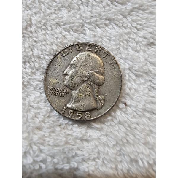 1958 Liberty Quarter - ASW 0.1808oz.