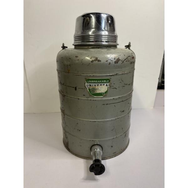 Vintage Universal Stanley Thermal Water Jug with Spigot - Metal - Unbreakable