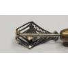 Image 4 : Edwardian Stick Pin With 10K White Gold With Accent Stones - Total Weight: 2.3g