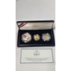 Image 1 : 2008 Bald Eagle Commemorative Coin Program (3) Coin Proof Set Including $5 90% Gold Coin