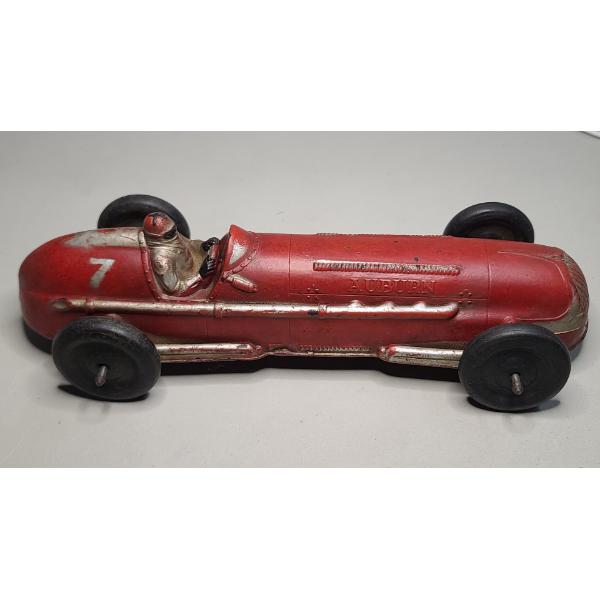 1940's 10" Auburn Rubber Company #7 Indy Racer Toy Car