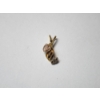 Image 1 : 10K Multi-Color Gold Leaf Necklace Pendant - Total Weight: 1.1g