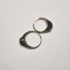 Image 4 : Two 10K White Gold Art-Deco Style Rings - Total Weight: 3.7g