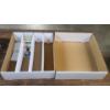 Image 1 : Near Mint 1980s Atlanta Braves Topps Tiffany Baseball Trading Cards & Card Storage Box With Dividers